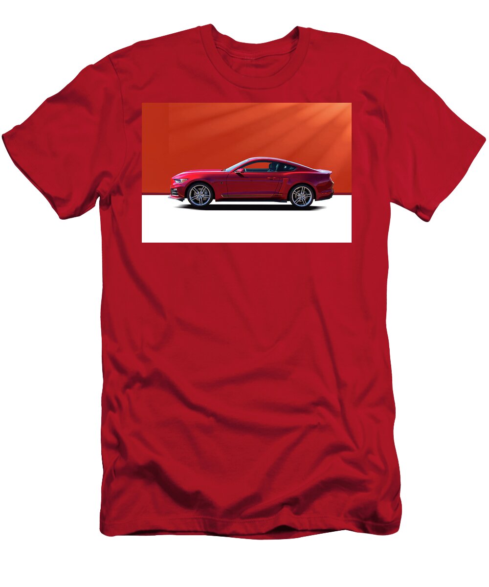 2015 Ford Mustang Roush Nick Gray T-Shirt