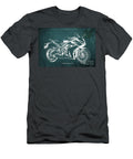 2024 Honda Cbr650r E Clutch Blueprint Green Design Brush and Bike T-Shirt