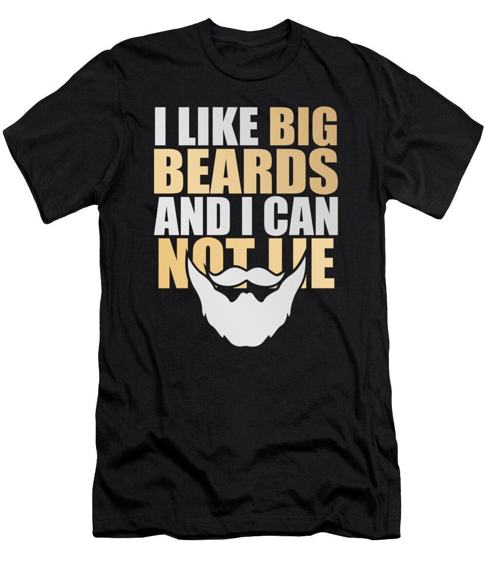 21 Funny Beard Facial Hair Manly Confident Man Gift Muc Designs T-Shirt