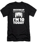 21 Gaming 10th Birthday Video Games 10 Year Old Gamer Crazy Squirrel T-Shirt