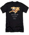 21 Just a Girl Who Loves Dogs Funny Dog Cynto T-Shirt