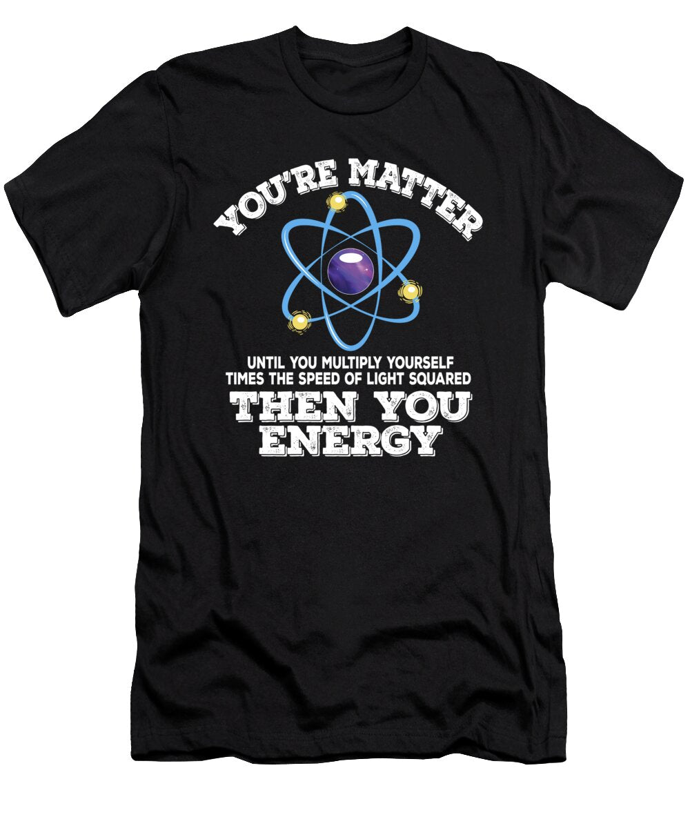 21 Physicist Scientist Science Nuclear Physics Crazy Squirrel T-Shirt