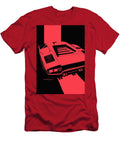 214 Lamborghini Countach Classic Italian Supercar Dark Backgroun Thespeedart T-Shirt