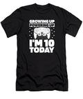 22 Gaming 10th Birthday Video Games 10 Year Old Gamer Crazy Squirrel T-Shirt