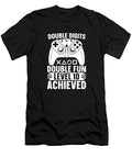 24 10 Year Old Gamer Video Games Gaming 10th Birthday Crazy Squirrel T-Shirt