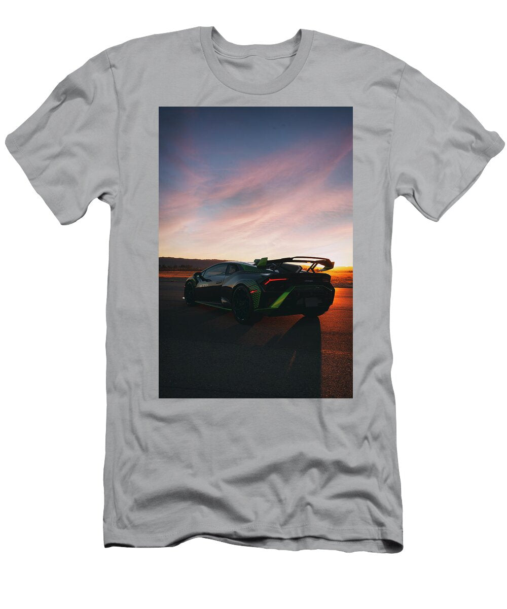 24 Lamborghini Huracan Sto Print Itzkirb Photography T-Shirt