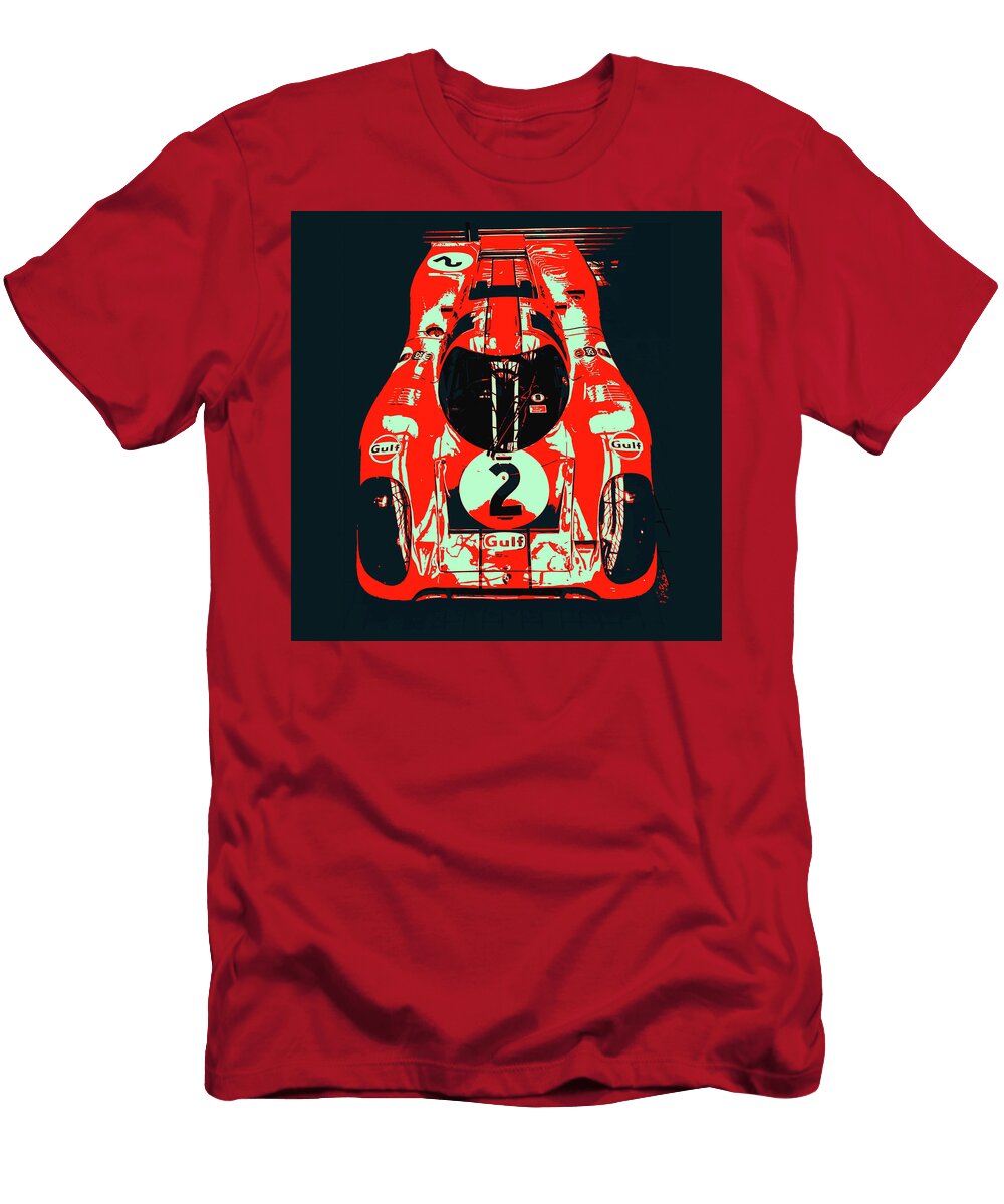 25 1969 Porsche 917k Iconic Classic Lemans Race Car Thespeedart T-Shirt