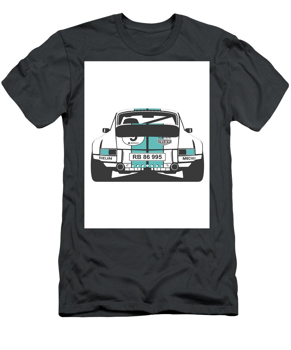25 Classic Porsche 911 Race Car Thespeedart T-Shirt