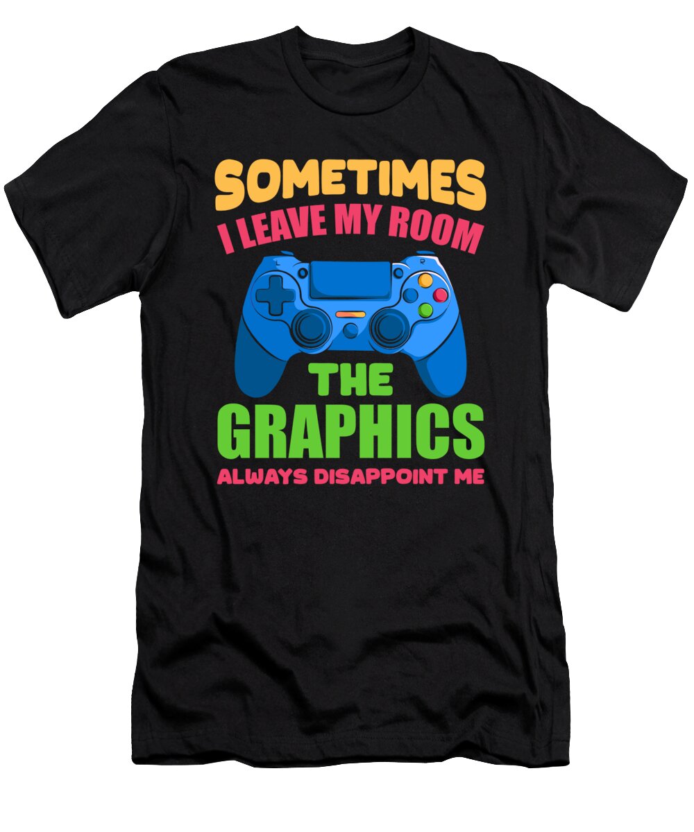 25 Gamer Gaming Video Games Crazy Squirrel T-Shirt