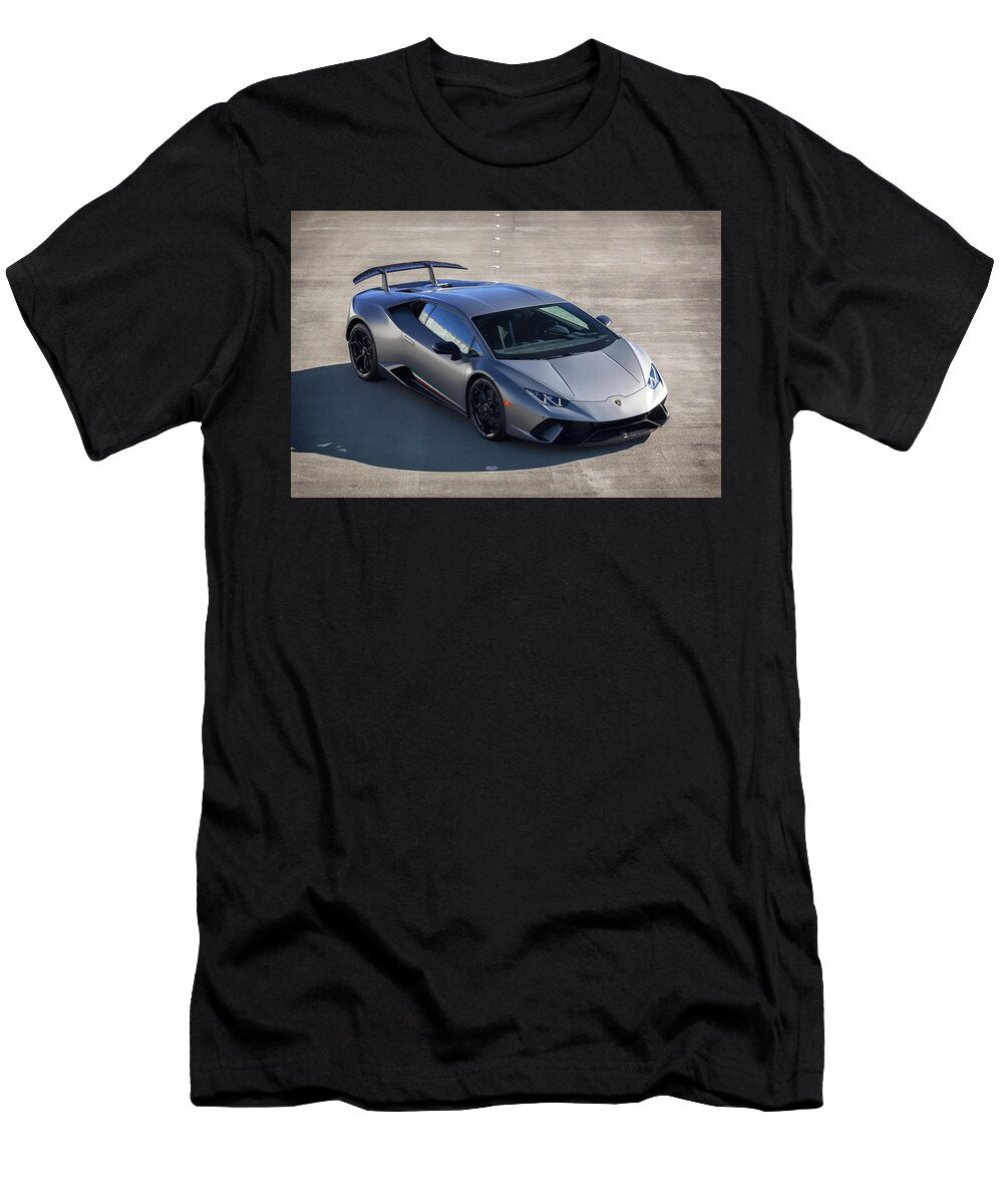 25 Lamborghini Huracan Performante Print Itzkirb Photography T-Shirt
