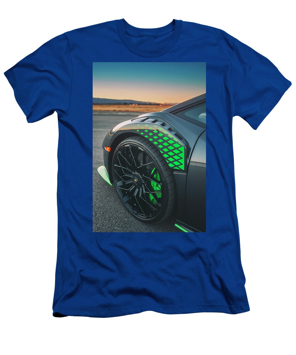 25 Lamborghini Huracan Sto Print Itzkirb Photography T-Shirt