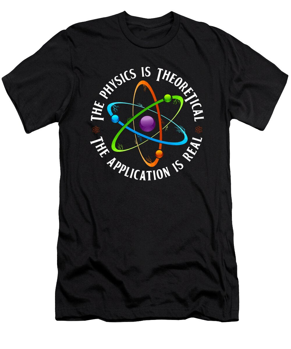 25 Physicist Science Scientist Applied Physics Crazy Squirrel T-Shirt