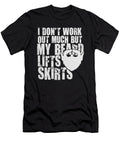 26 Funny Beard Facial Hair Manly Confident Man Gift Muc Designs T-Shirt