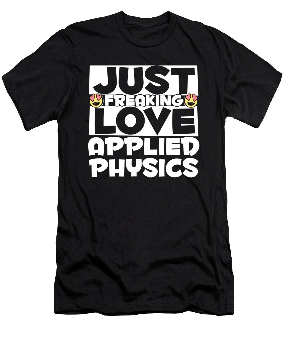 26 Physicist Scientist Science Applied Physics Crazy Squirrel T-Shirt