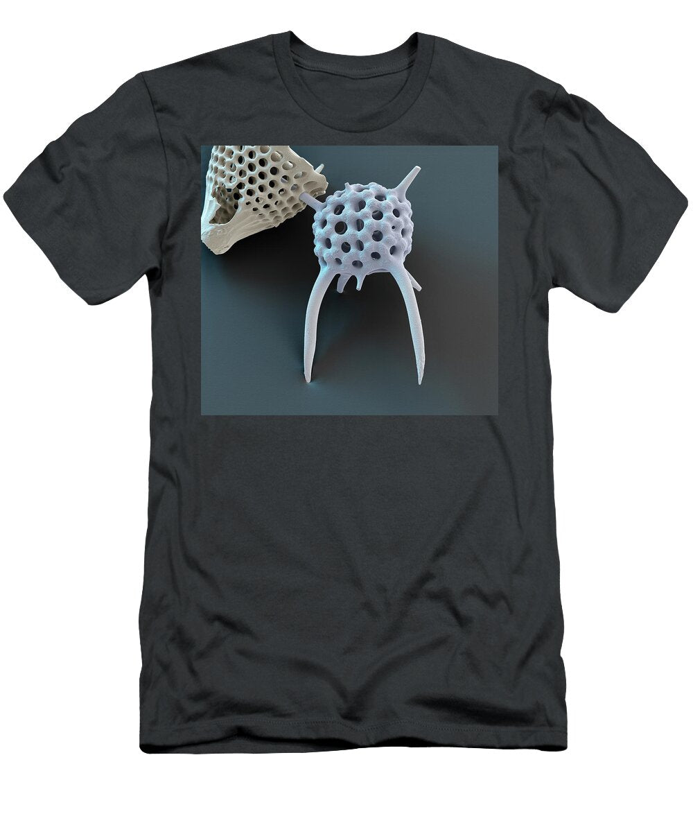 28 Radiolarian Sem Oliver Meckes Eye of Science T-Shirt