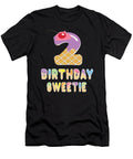 2nd Birthday Sweetie Waffle Lover Girl 2 Years Old Bday Graphic Art Grabitees T-Shirt