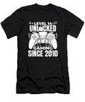 3 14 Year Old Gamer Gaming 14th Birthday Level 14 Unlocked Crazy Squirrel T-Shirt