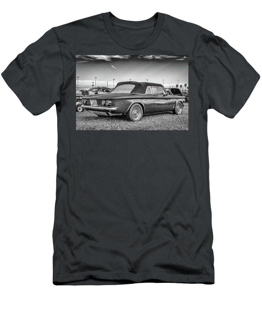 3 1962 Chevrolet Corvair Monza Spyder 900 Turbocharged Convertible Gestalt Imagery T-Shirt