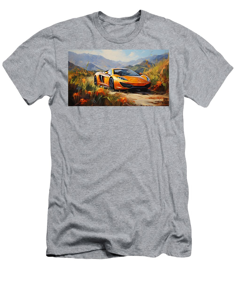 3 2012 Mclaren Mp4 12c 38l V8 Twin Turbocharged By Asar Studios Celestial Images T-Shirt