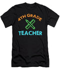 3 4th Grade Teacher Educator Job Education School Tenshirt T-Shirt