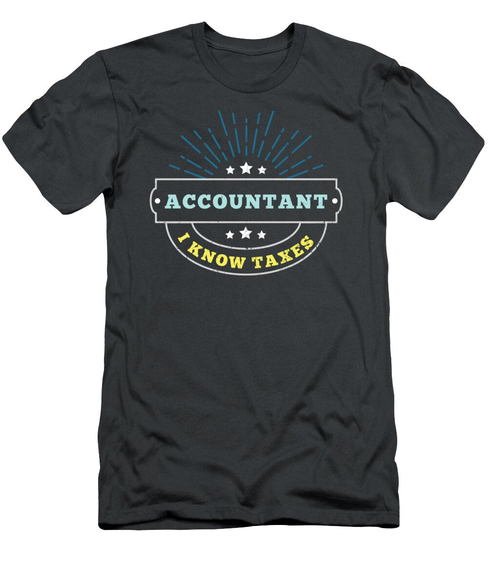 3 Accountant for Men Women Student Cpa Graduate Crazy Squirrel T-Shirt