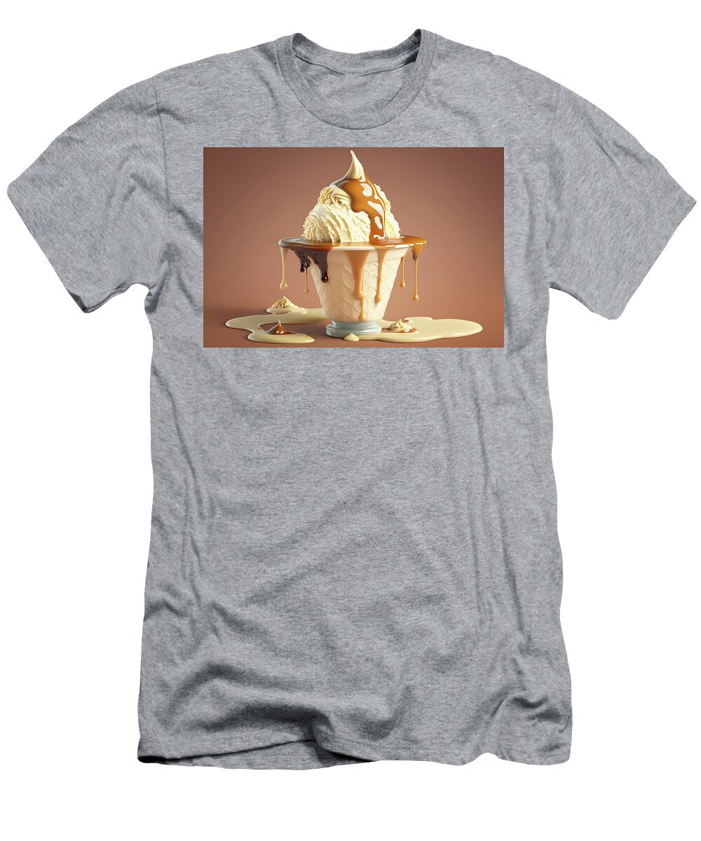 3 Almond Vanilla Ice Cream Gaukhar Yerk T-Shirt