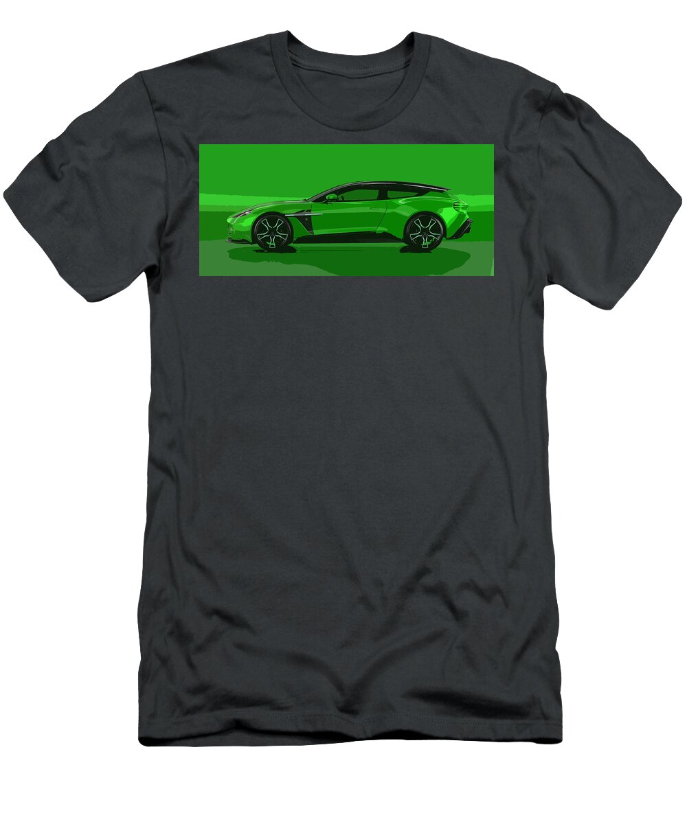3 Aston Martin Vanquish Zagato Shooting Brake Thespeedart T-Shirt