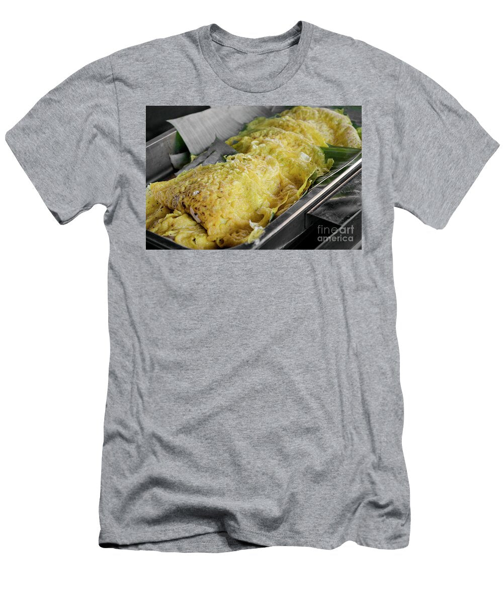 3 Banh Xeo Crispy Vietnamese Pancake Crepes in Buffet Warmer Tray Jm Travel Photography T-Shirt