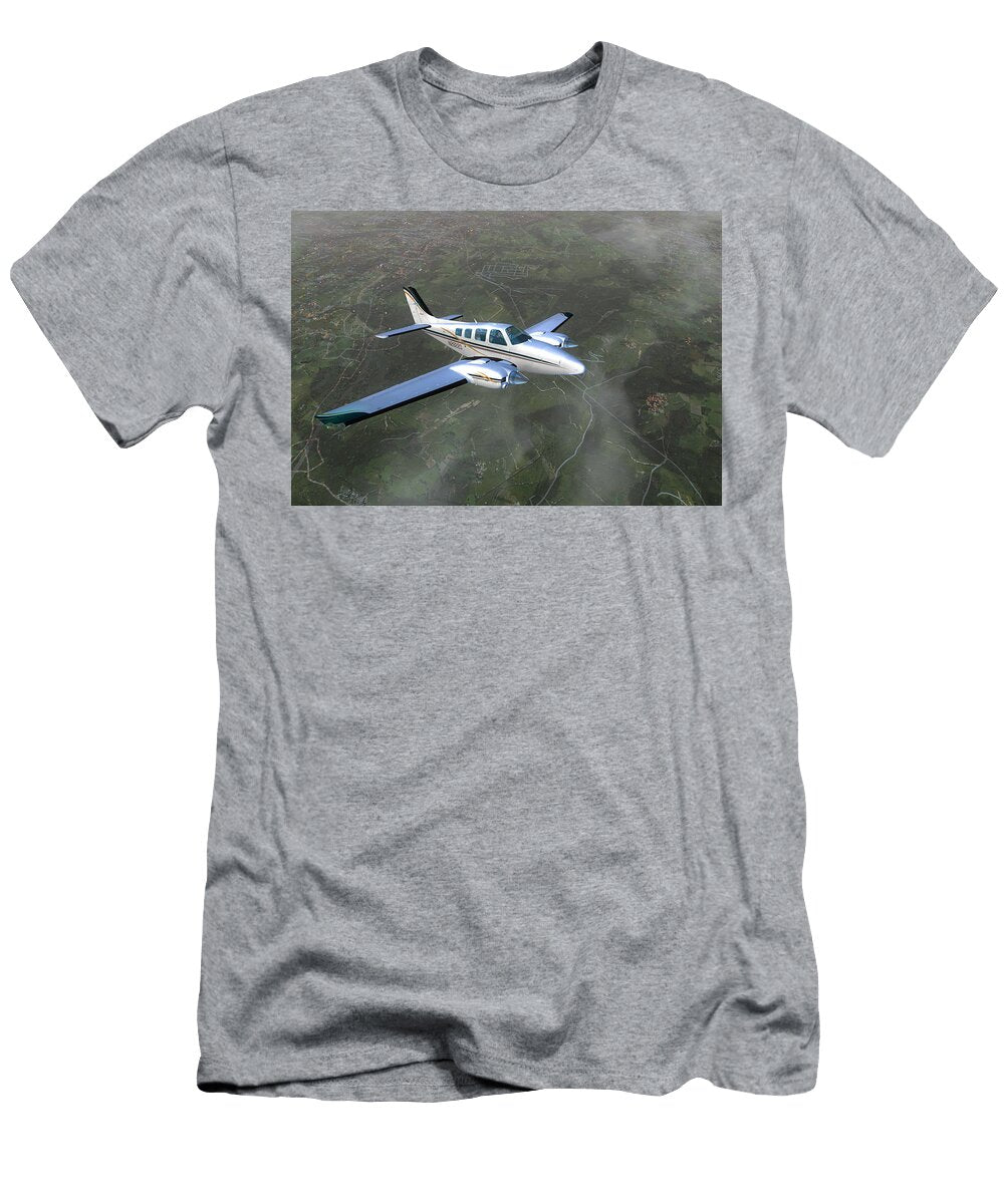 3 Beechcraft B58 Baron Marjan Mencin T-Shirt