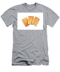 3 Belgium Waffers Isolated on White Background Liss Art Studio T-Shirt