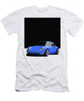 3 Blue Porsche 911 Classic Restomod Poster Thespeedart T-Shirt