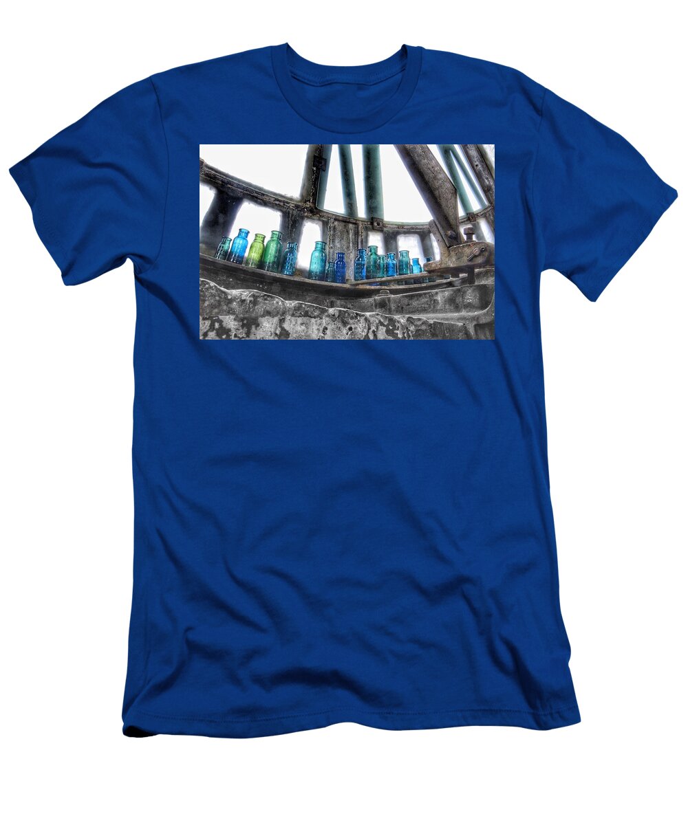 3 Bromo Seltzer Vintage Glass Bottles Marianna Mills T-Shirt