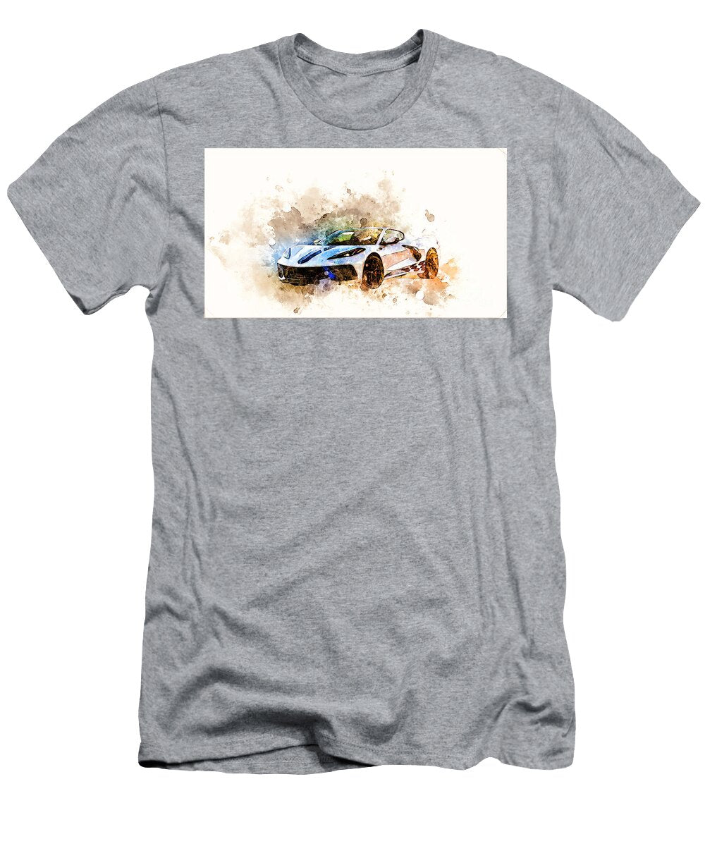 3 Chevrolet Corvette Stingray Supercharged H700 Sports Cars 2023 Marietta Beatty T-Shirt