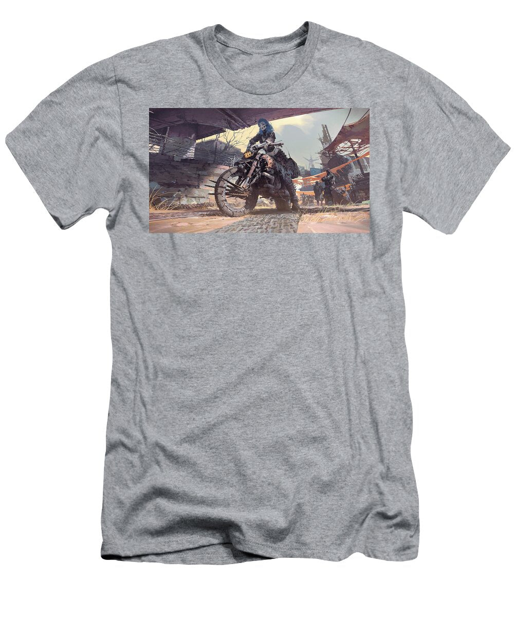 3 City of Neon Lights Gabriel Chevers T-Shirt