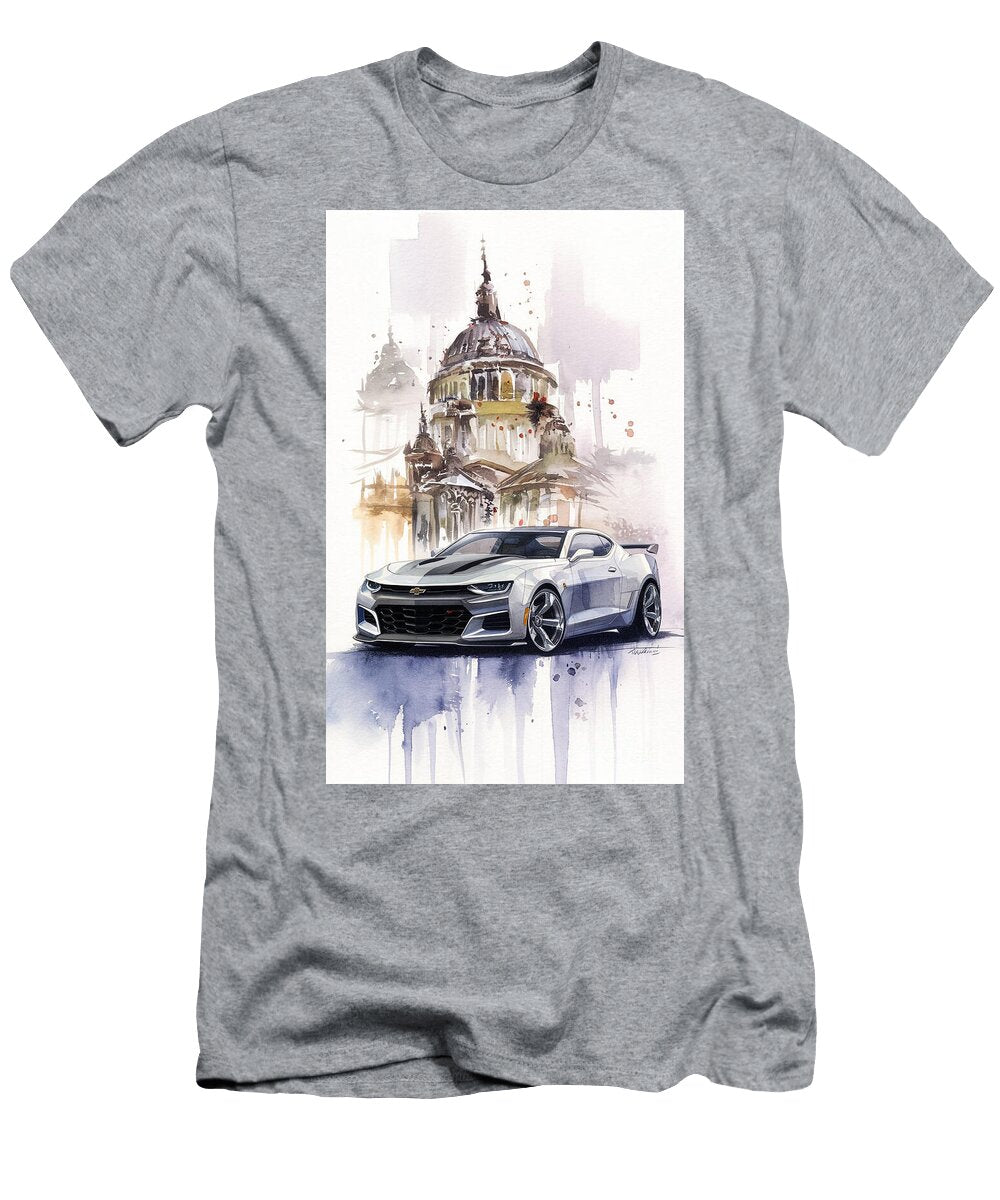 3 Cool Colors 2015 Chevrolet 1970 Camaro Rs Supercharged Lt4 Concept Car Armand Hermann T-Shirt