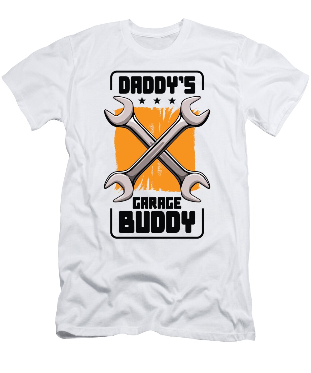 3 Daddys Garage Buddy Dad Mechanic Car Technician Toms Store T-Shirt