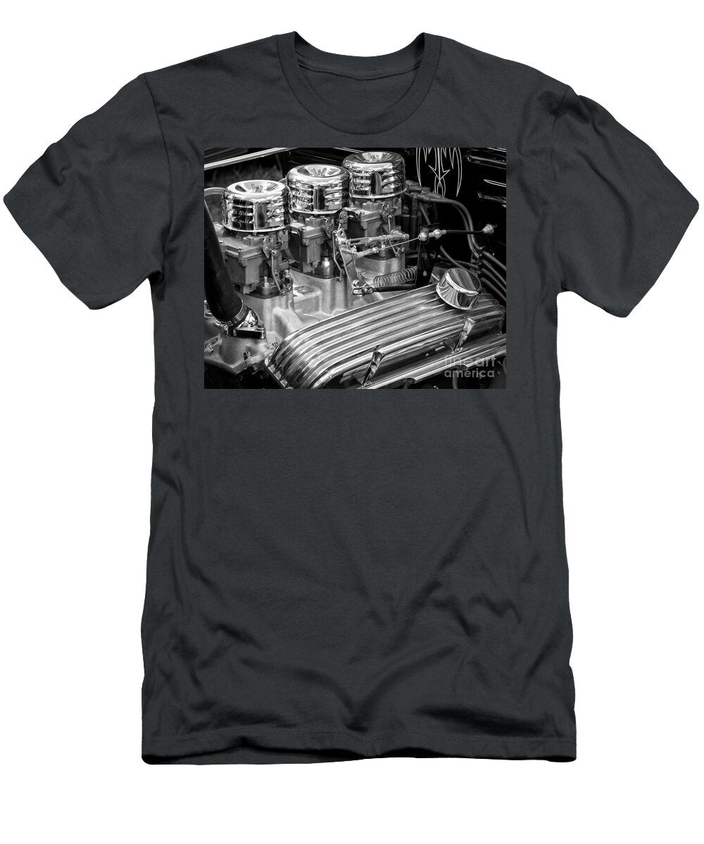 3 Deuce Small Block Chevy Dennis Hedberg T-Shirt