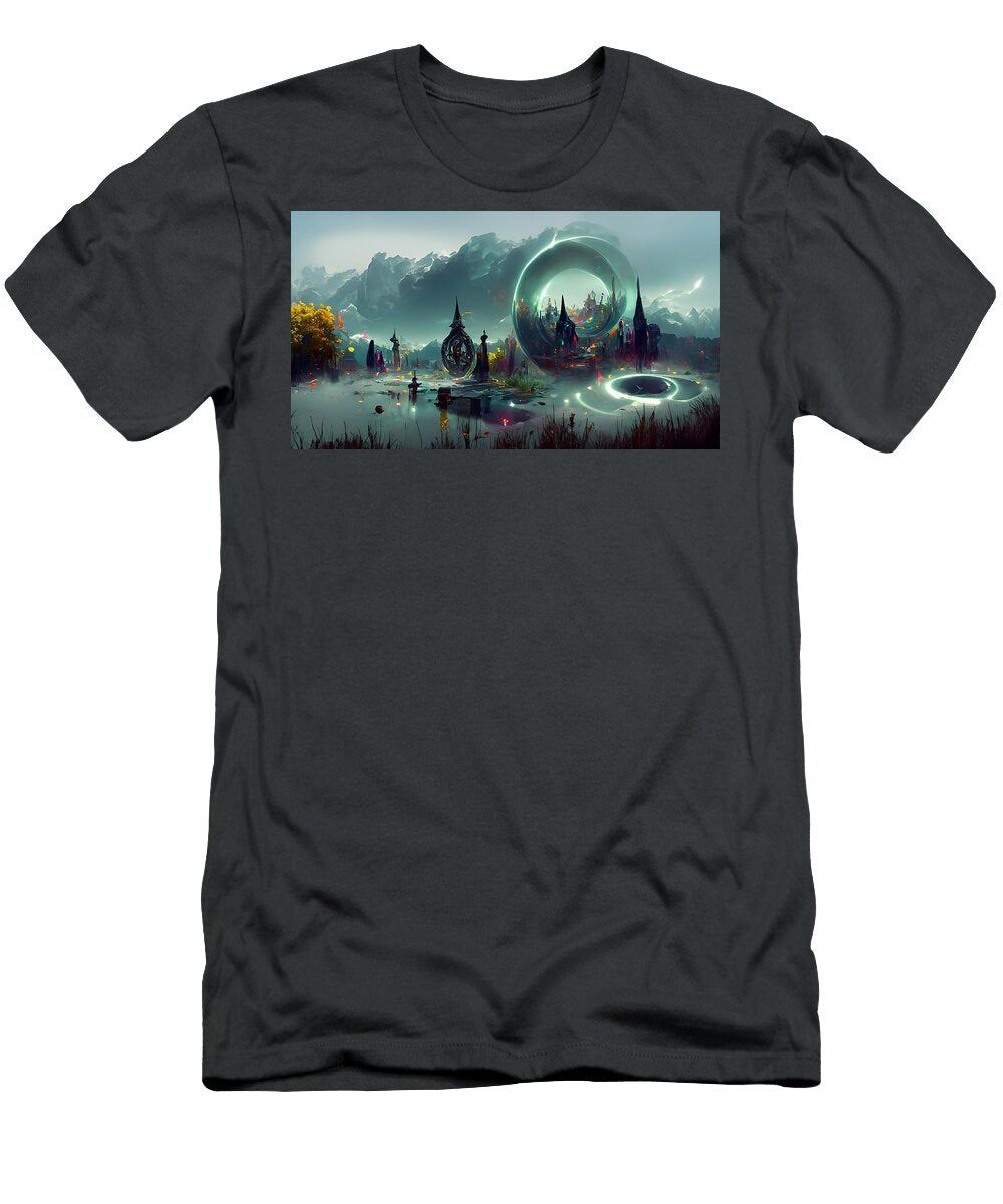 3 Dimensional Portal Frederick Butt T-Shirt