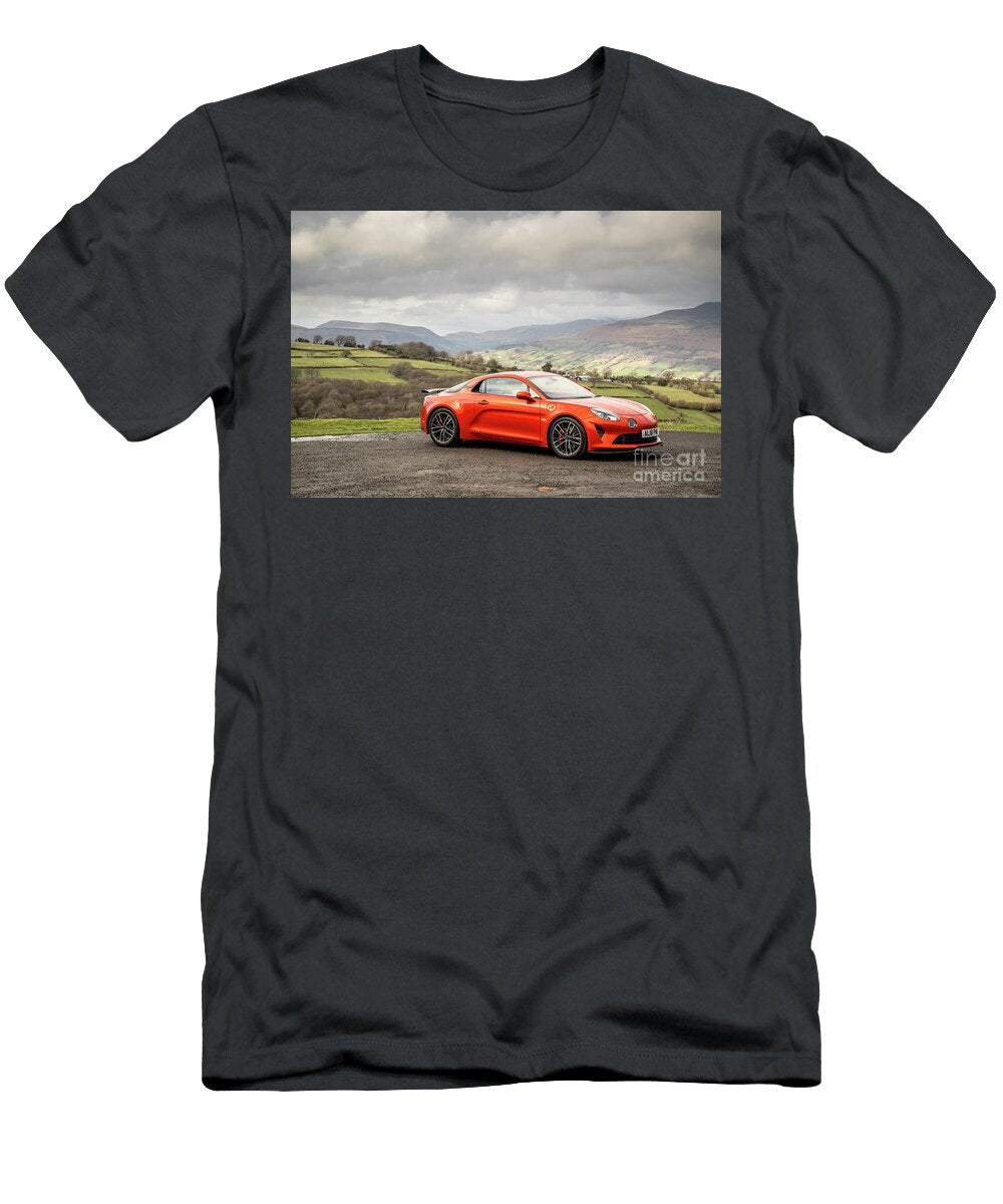 3 Exclusive French Sport Car Alpine A110s Aero Kit Coupe Turbocharged Engine 18l Tce M5pt Vladyslav Shapovalenko T-Shirt
