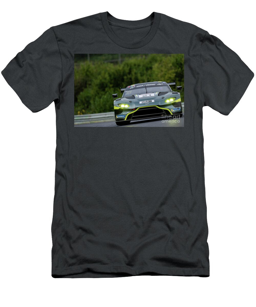 3 Exclusive Racing Supercar Deep Green Aston Martin Vantage Gt3 Amg M177 40l V8 Turbocharged Vladyslav Shapovalenko T-Shirt