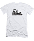 3 Factory with Smokestacks Csa Images T-Shirt