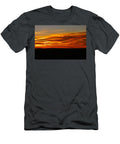 3 Fiery Sunset Over the Horizon Mario G Rivera T-Shirt