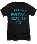 3 Forma Bonum Fragile Est Vidddie Publyshd T-Shirt