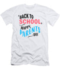 3 Funny Back to School Art for Mom Dad Parents Light Ruler T-Shirt