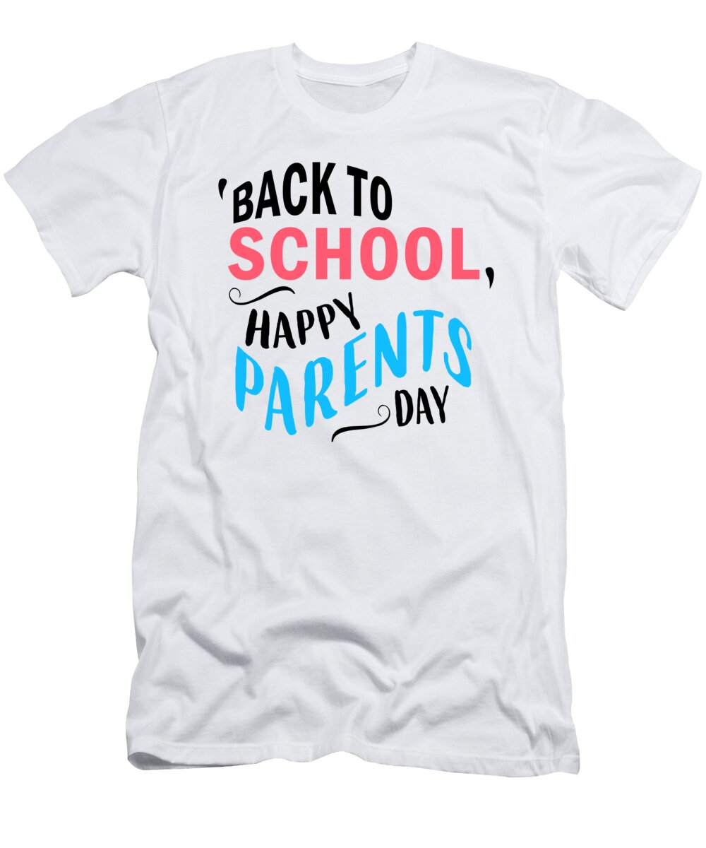 3 Funny Back to School Art for Mom Dad Parents Light Ruler T-Shirt