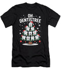 3 Funny Christmas Dentist Tree Dental Oh Tooth Natalie Lidford T-Shirt