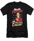 3 Funny Math Teacher Education Educator School Math Tutor Crazy Squirrel T-Shirt