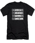 3 Gaming 14th Birthday Year Old Gamer Level 14 Unlocked Crazy Squirrel T-Shirt