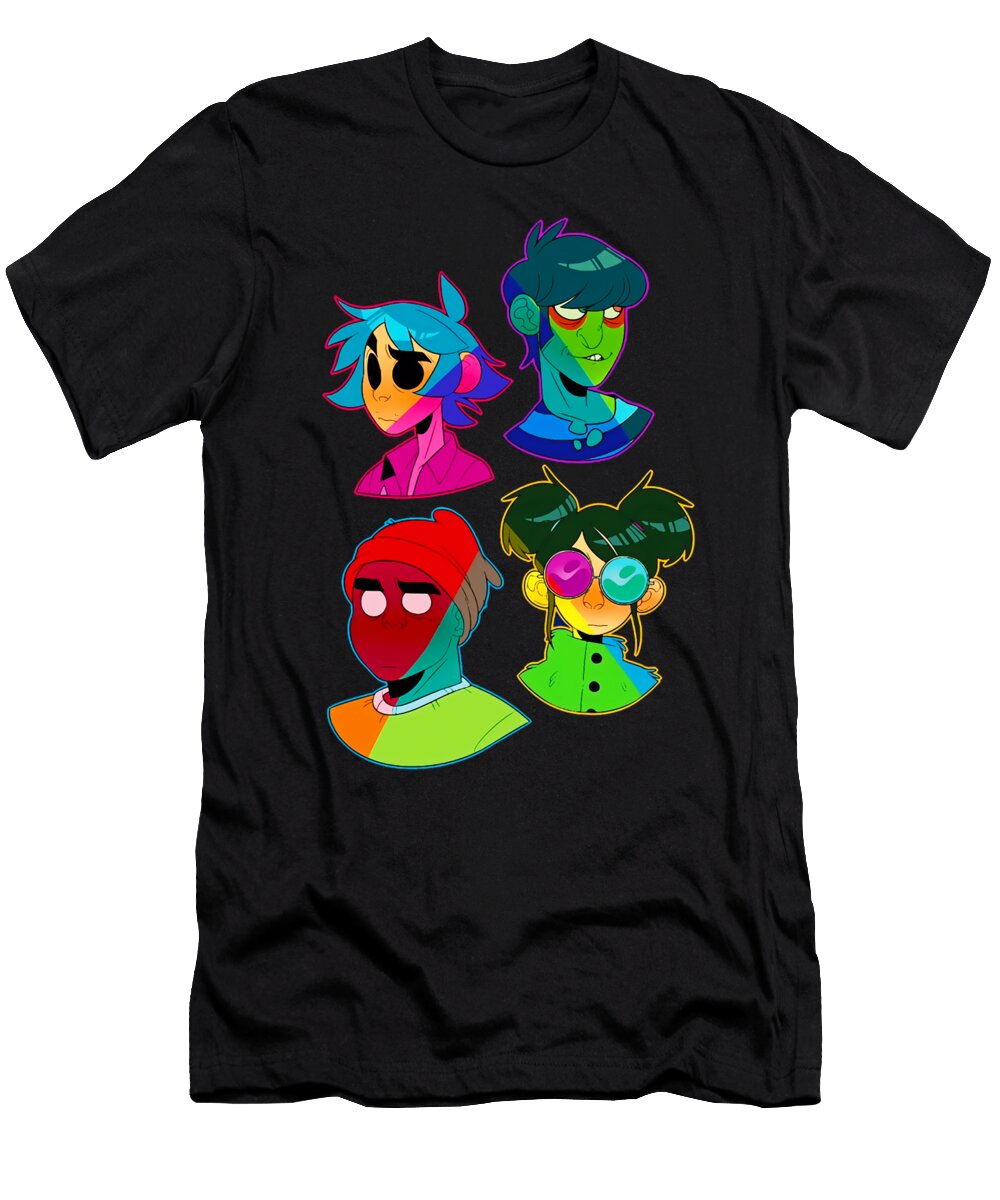3 Gorillaz Andry Dwi T-Shirt