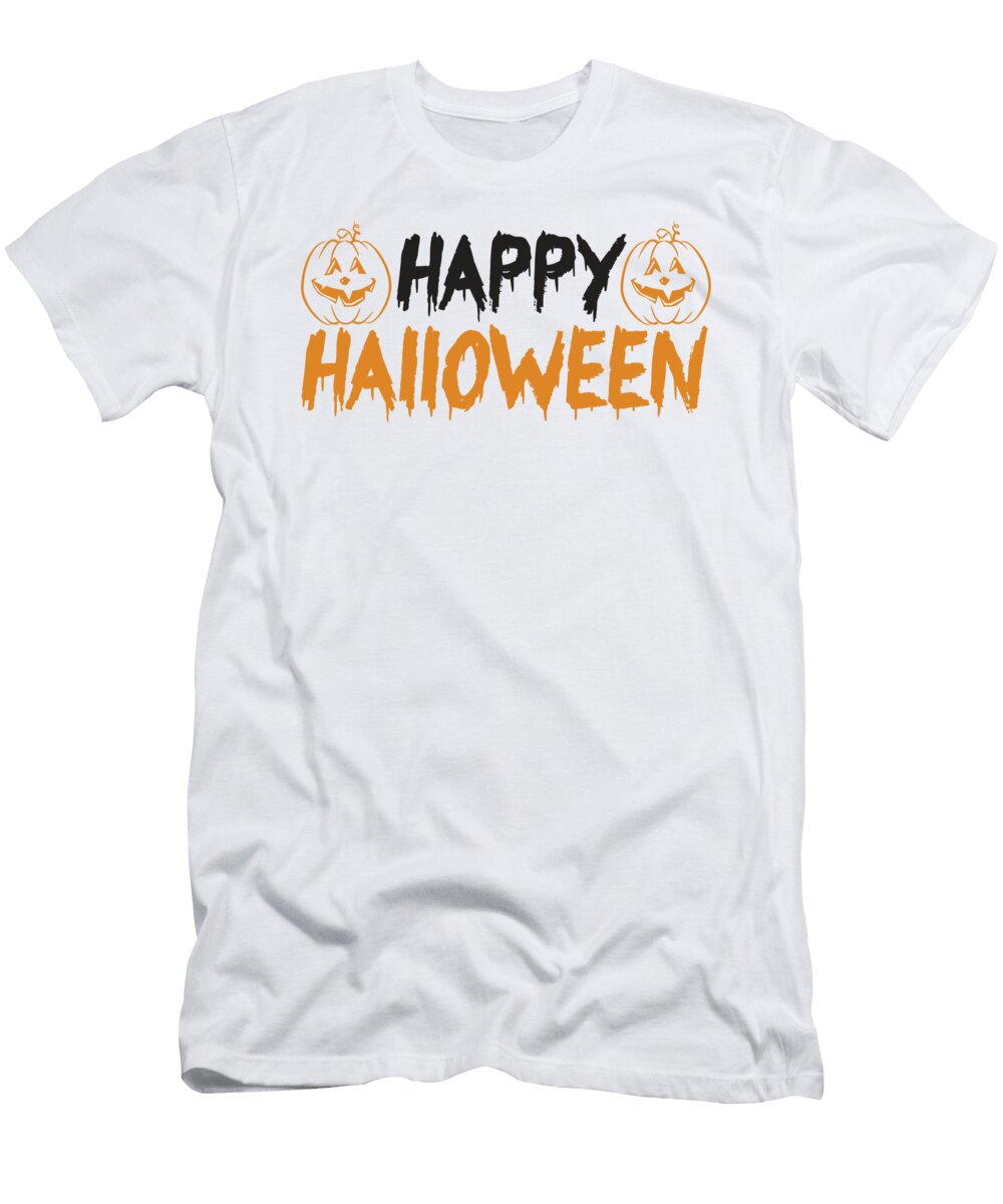3 Happy Halloween Jacob Zelazny T-Shirt